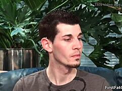 Aiden blue sucks monster cock in first gay video 😜