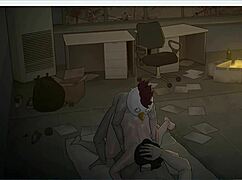 Netorare game: Tenants of the Dead scenes 3