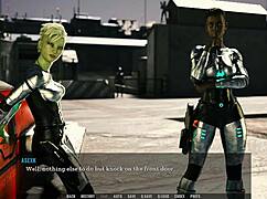 in the unending void, she desires fertilization through intense sex with a curvy character