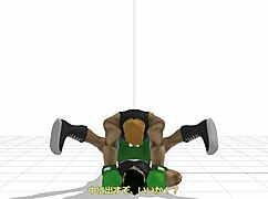 Little Mac's gay sex is bareback!