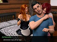 dusklight manor 142 features redhead riding monster cock