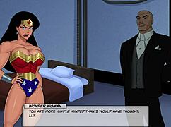 wow, wonder woman gets fucked by lex luthor's huge cock 😍