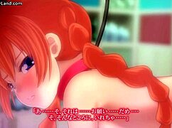 Yo, tämä kuuma punapäinen anime-tyttö tulee villiksi ja tuhmaksi!