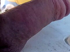 Damn, dropping my cock and watching it bounce slow-mo is wild!