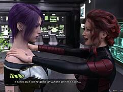 Encalhadas no espaço, milfs competem com jovens de 18+ por tetas enormes