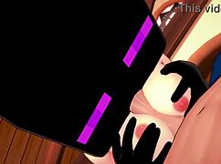 Why does my girlfriend wear an Enderman mask for 3D hentai?