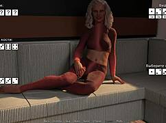 I close my eyes and masturbate in Waterworld, feeling my big tits as I reach orgasm.