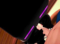 Why does my girlfriend wear an Enderman mask for 3D hentai?