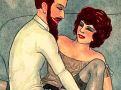 vintage erotic drawings come alive in steamy retro anime style! 😍