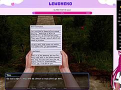 lewdneko explores bdsm slave and maid roles in harem hotel game