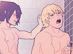 Tuzemské sprchy v posilovně se změní v parní chvíle pro zvědavý kluky