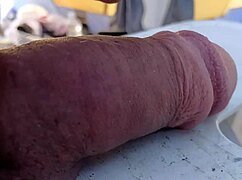 Damn, dropping my cock and watching it bounce slow-mo is wild!