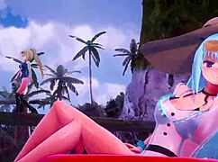 このすばキャラがビキニでエロいセックスシーン連発！