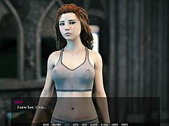 Wow, hot night with step sister in 3D cartoon sex tale 33!