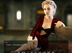 Wow, hot night with step sister in 3D cartoon sex tale 33!