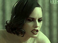 Redmoa Plays With Dimitrescu In Hentai Creampie Deepthroat