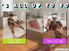 In this Latino porn game, you select guys for bareback fun.