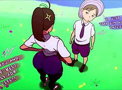 Anime girls perform assjob twerking blowjob compilation