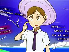 Anime girls perform assjob twerking blowjob compilation