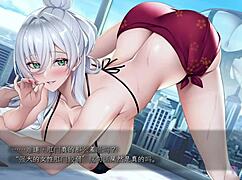 i’m hooked on this erotic anime handjob game with a 30-minute bubble bath limit