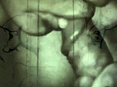 vintage erotic drawings with a retro anime vibe