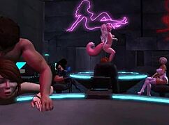 Mera Firelyte explores the Kitty Club in Intergalactic Adventures S2E5