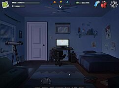 גבר, משחק Summertime Saga חלק 15 פרוע עם הבחורה השחורה הזו! 🔥