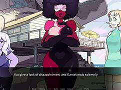 Garnet performs BLOWJOB in Gem Blast hentai