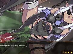 playing this perverted game with the spirit dryad in hentai anime 😈