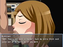 Fucking son's friend in park at night! Wife's unfaithful routine hentai part 13 😏