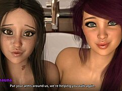 i feel shauna edging me while john watches our homemade hentai session with big tits and ass