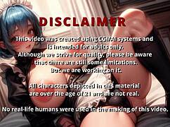 Busty Maid in Cute Outfit Rides Your Cock Hard POV