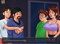 I played Summertime Saga 203, the erotic anime cartoon adventure