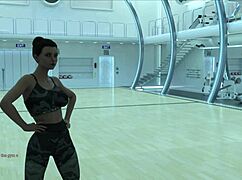 Soy estrella atlética pelirroja del fútbol en anime cartoon