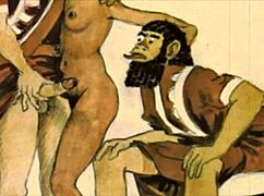 Wow! Schau dir diese vintage erotische Illustration von früher an!