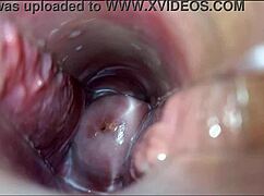 Vaginal orgasm in hentai anime with intense pussy stimulation 😈