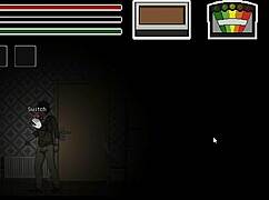 man explores pretty lady in spirit hunt ryona hentai game