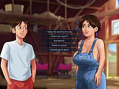 I played Summertime Saga 203, the erotic anime cartoon adventure