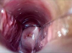 Vaginal orgasm in hentai anime with intense pussy stimulation 😈