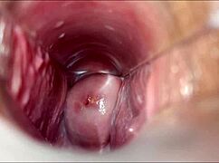 Vaginal orgasm in hentai anime with intense pussy stimulation 😈