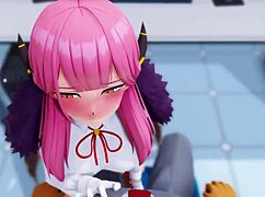 아웃로우가 야한 로우 3D 헨타이 액션