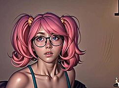 i feel nerdy girl possessed by demon fucking bitches