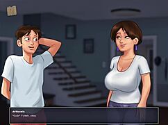 I played Summertime Saga 203, the erotic anime cartoon adventure