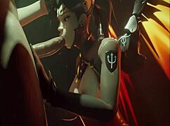 perfect 3d sfm mercy compilation with sound