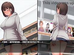 in this game, the character wants to be an exhibitionist on a night walk