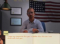 in college, i meet my new gay roommate and get bound up with his big cock