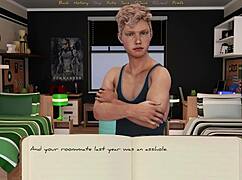 in college, i meet my new gay roommate and get bound up with his big cock