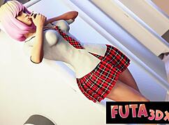 i watch this big dicked futa face fuck the babe.