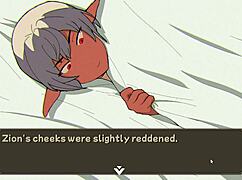 elf slut in hentai game ntr rice part 3 getting fucked at work