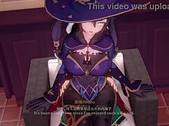 Mona seduces with wild cowgirl riding in steamy hentai action.